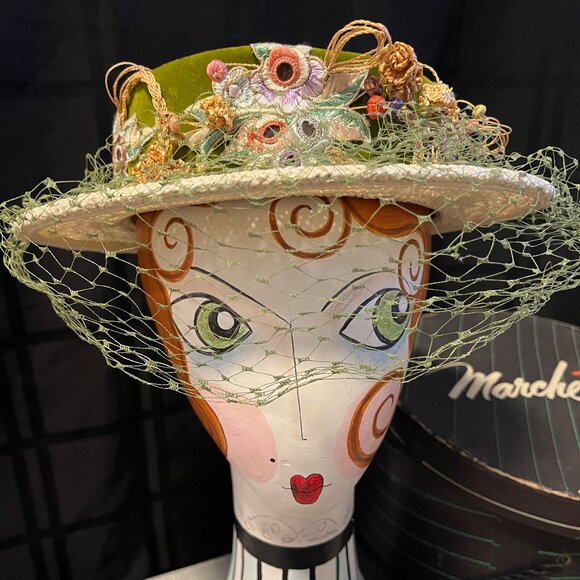 Vintage 1950s Maynor Hats New York main image 4